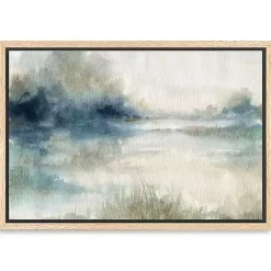 Still Evening Waters II Framed Canvas Art Print