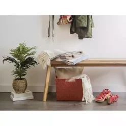 Stone Cabana Stripe Throw