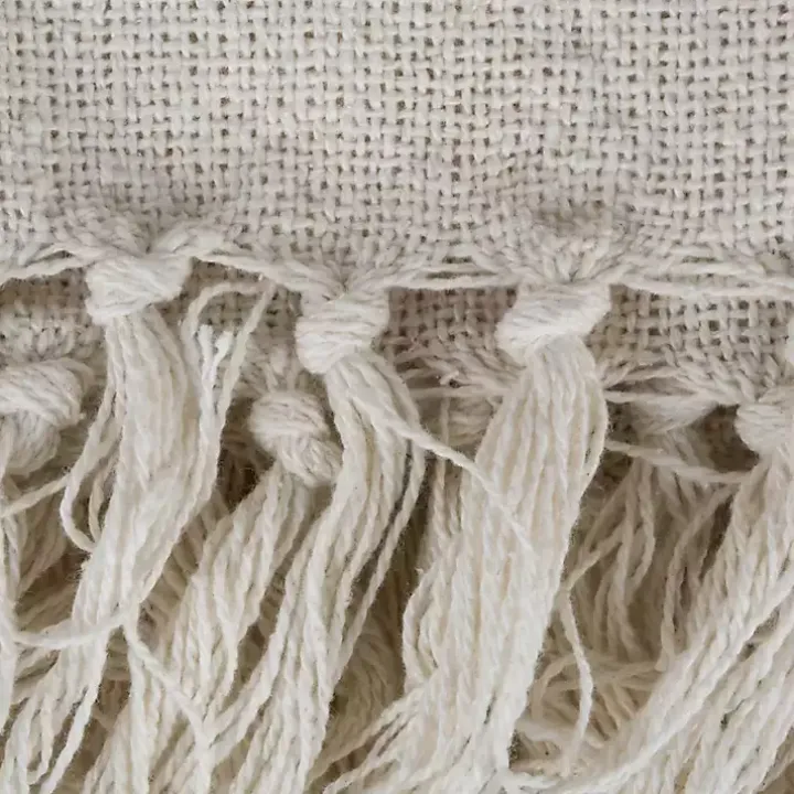 Stone Cabana Stripe Throw