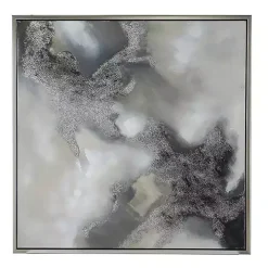 Stormy Skies Framed Canvas Art Print