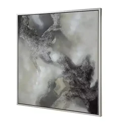 Stormy Skies Framed Canvas Art Print