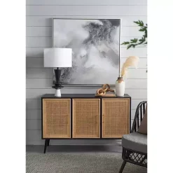 Stormy Skies Framed Canvas Art Print