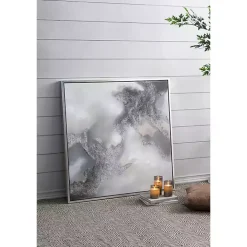 Stormy Skies Framed Canvas Art Print