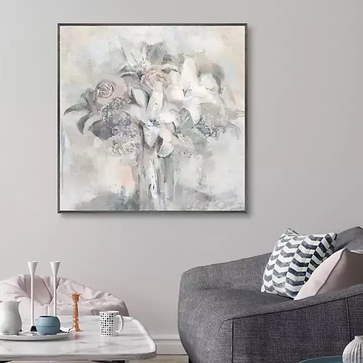 Summer Fresh Framed Canvas Art Print