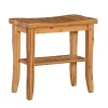 Sumter Bamboo Bathroom Stool