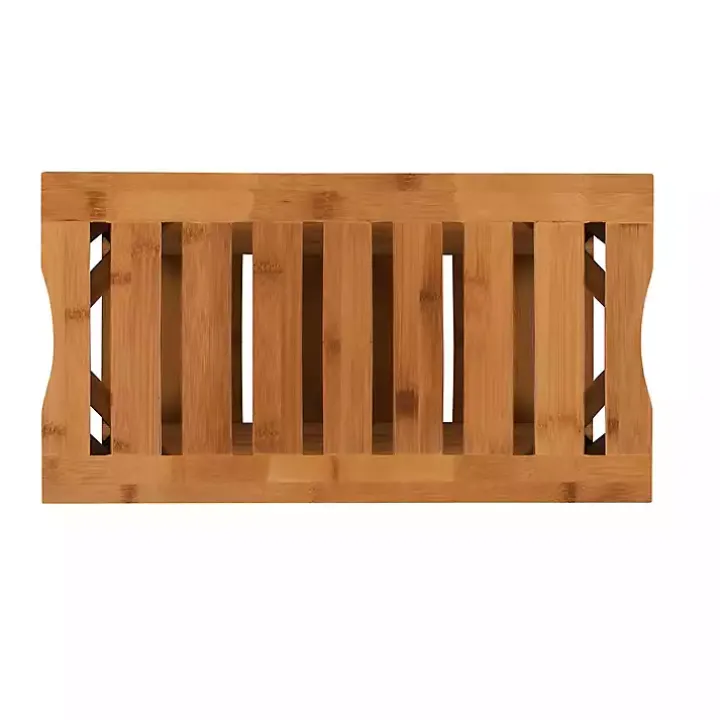 Sumter Bamboo Bathroom Stool