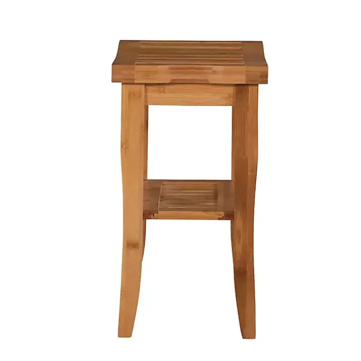 Sumter Bamboo Bathroom Stool