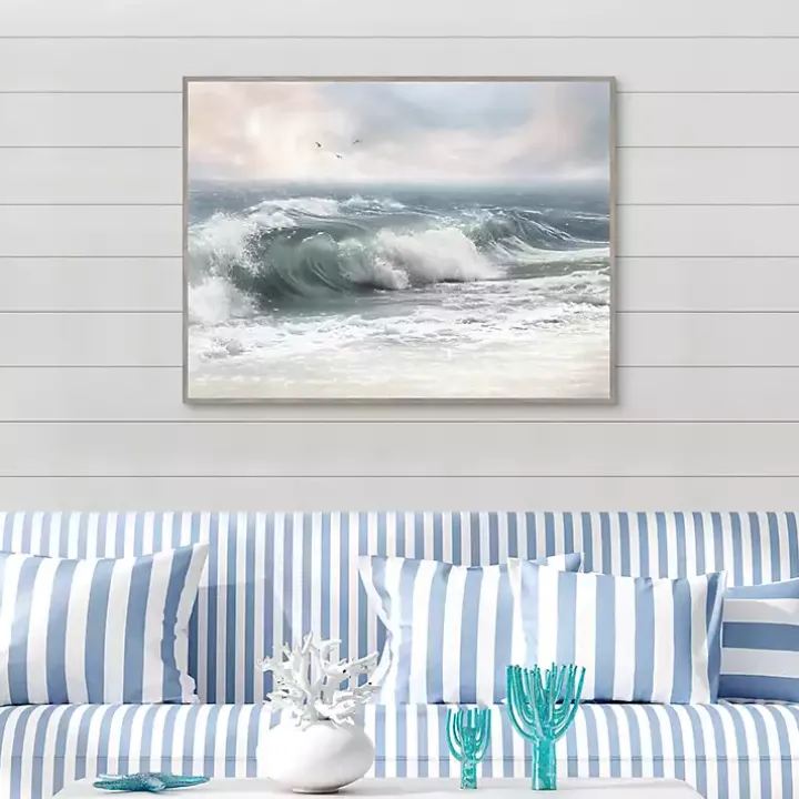 Sun and Surf II Coastal Framed Wall Art