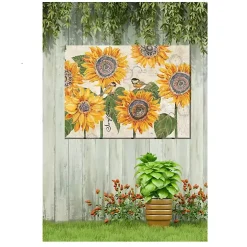 Sunbirds Outdoor Canvas Art Print