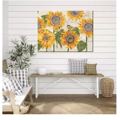 Sunbirds Outdoor Canvas Art Print