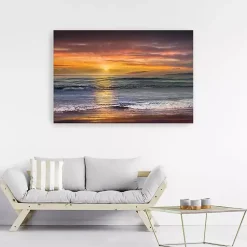 Sundown Descanso Beach Canvas Art Print, 60x40 in.