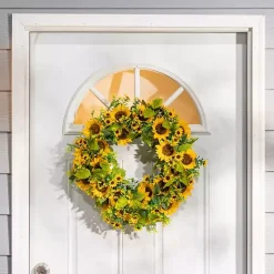 Sunflower Abundance Wreath