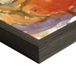 Sunflower Mason Jar Framed Canvas Art Print