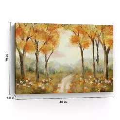 Sun-Kissed Grove Canvas Art Print
