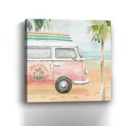 Surfs Up V Canvas Art Print