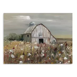Swatland Wildflower Barn Canvas Art Print