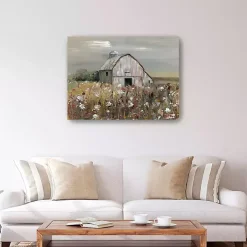 Swatland Wildflower Barn Canvas Art Print