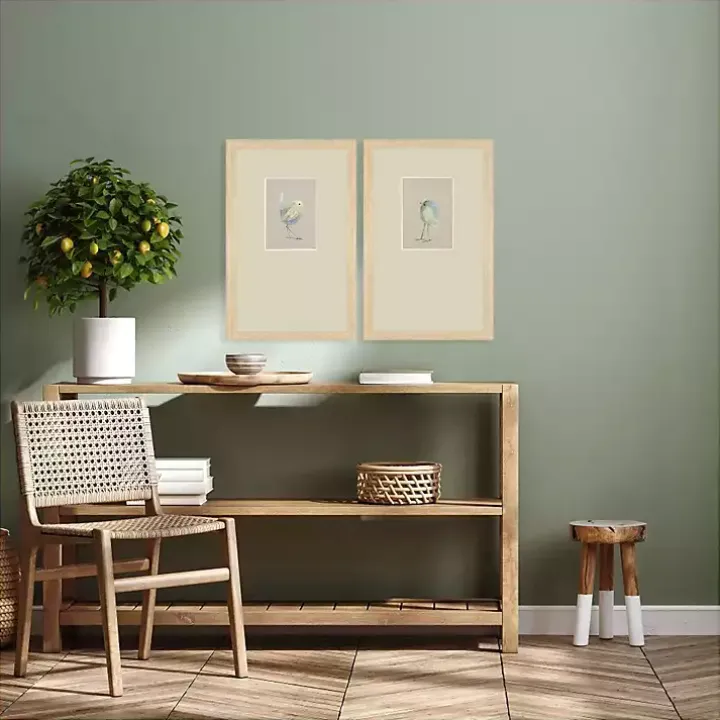 Sweet Chickadees Framed Art Prints, Set of 2