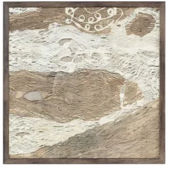 Swept Away I Shadowbox Wall Plaque