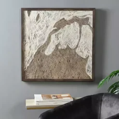 Swept Away II Shadowbox Wall Plaque