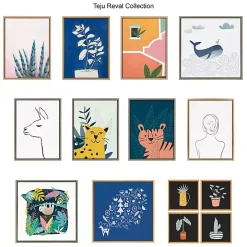 Sylvie Going in Circles Canvas Prints, Set of 2