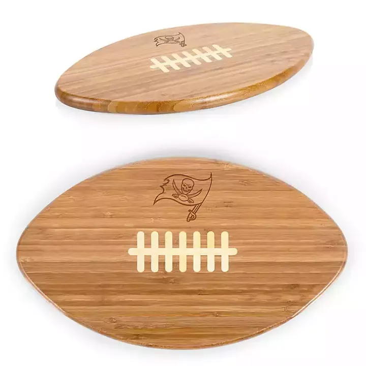 Tampa Bay Buccaneers Bamboo Football Cutting Board