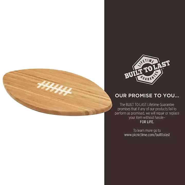 Tampa Bay Buccaneers Bamboo Football Cutting Board