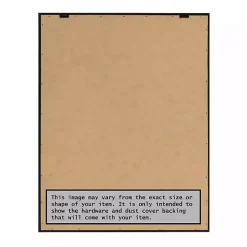 Tan and Black Wash Laundry Framed Wall Plaque