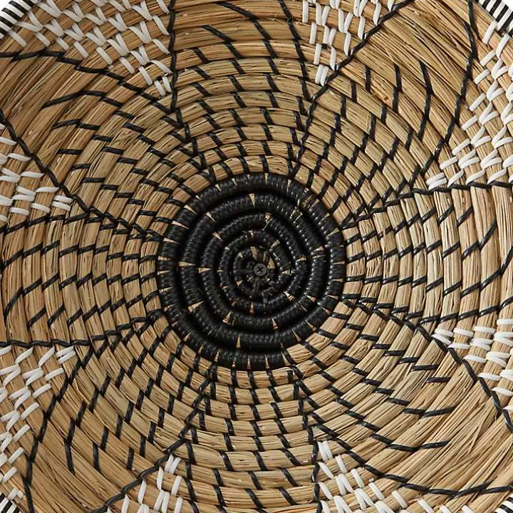 Tan Bohemian Seagrass 5-pc. Wall Plaque Set