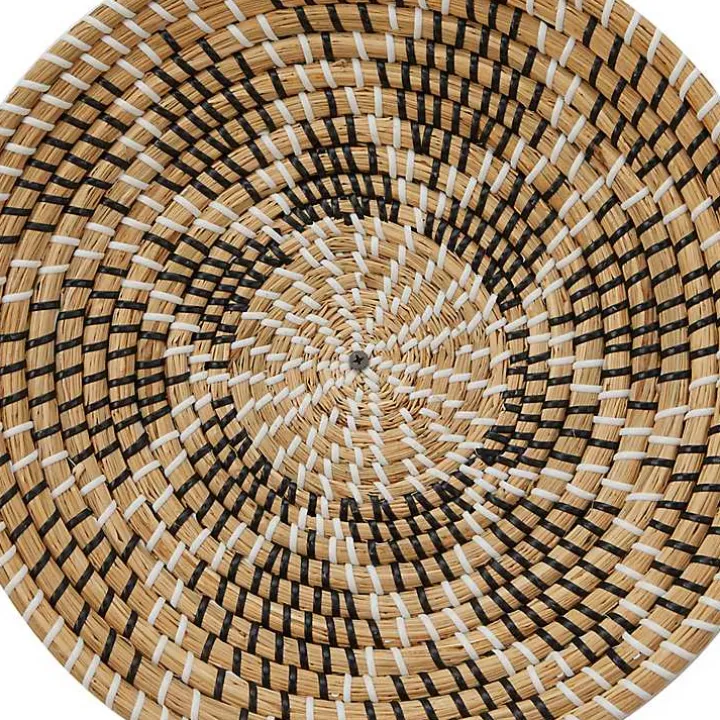 Tan Bohemian Seagrass 5-pc. Wall Plaque Set