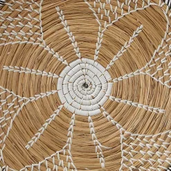 Tan Bohemian Seagrass 5-pc. Wall Plaque Set