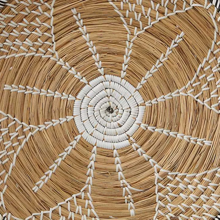 Tan Bohemian Seagrass 5-pc. Wall Plaque Set