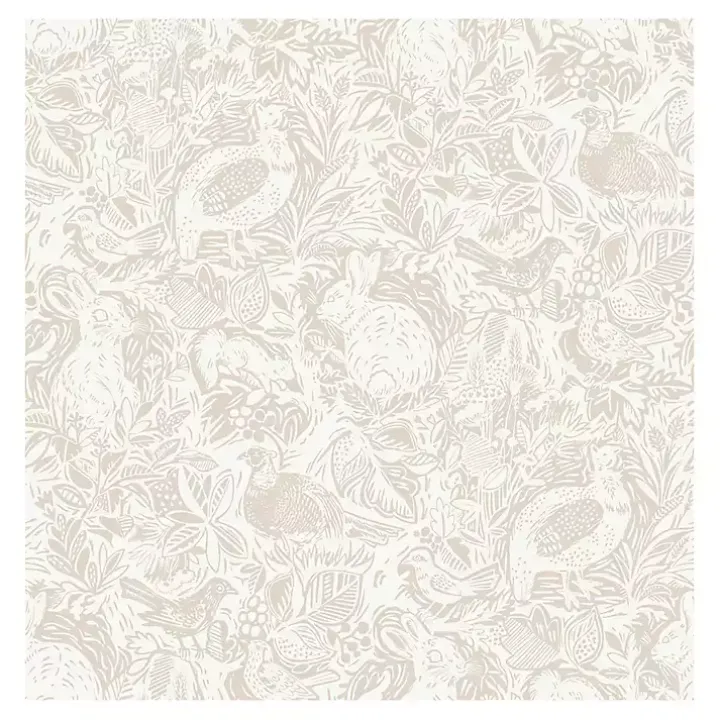 Tan Terrene Peel and Stick Wallpaper
