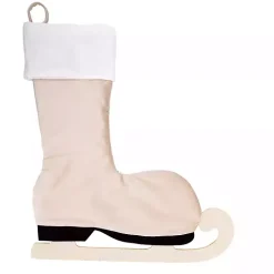 Tan Winter Skate Stocking