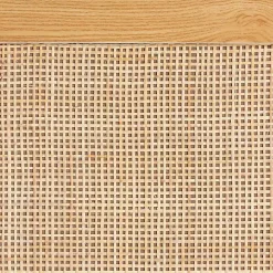 Tara Two-Tone Espresso Rattan Cabinet