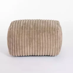 Taupe Comfy Foam Lounge Ottoman