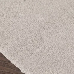 Taupe High Pile Marshmallow Bath Mat, 70 in.