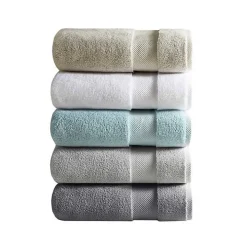 Taupe 6-pc. Cotton Bath Towel Set