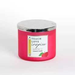 Teach, Love, Inspire Triple Wick Jar Candle
