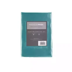 Teal Satin Standard 2-pc. Pillow Case Set