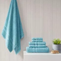 Teal Turkish Cotton 6-pc. Towel Set