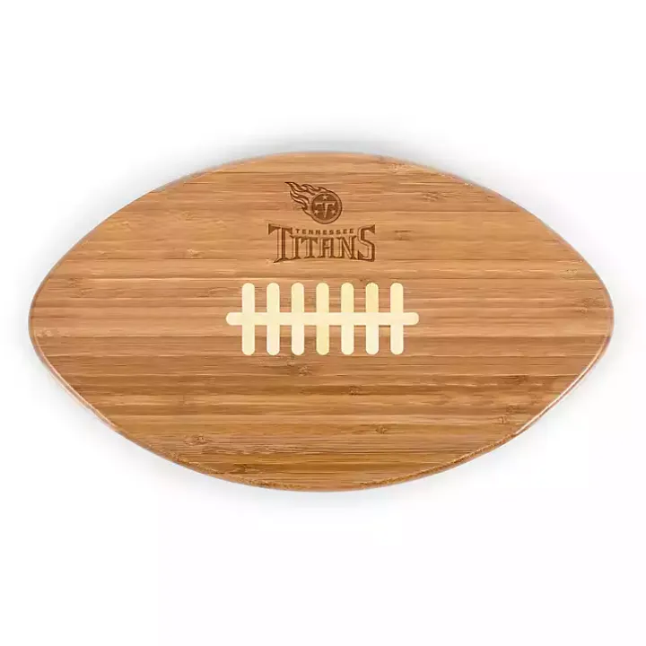 Tennessee Titans Bamboo Football Cutting Board
