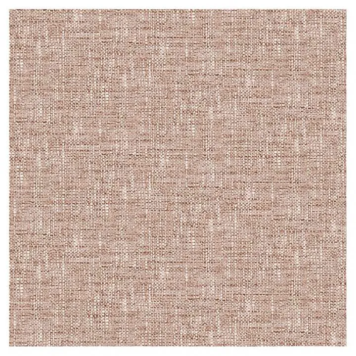Terracotta Textured Poplin Peel & Stick Wallpaper