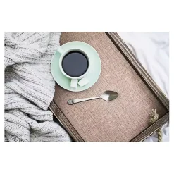 Terracotta Textured Poplin Peel & Stick Wallpaper