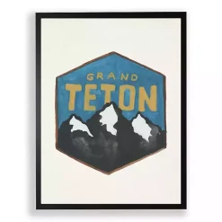 Teton National Park Framed Art Print