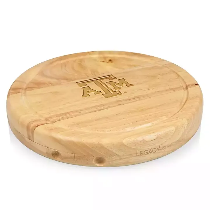 Texas A&M University Cheese Board and Tool Set