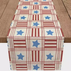 4th of July Stars & Stripes Table Runner, 90 in.