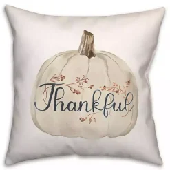 Thankful Pumpkin Outdoor Pillow