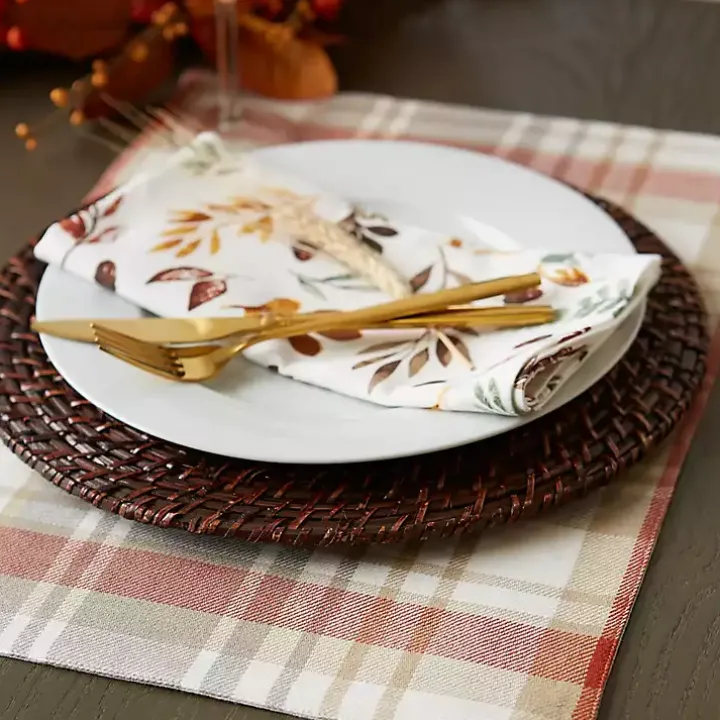 Thankful Reversible Placemats, Set of 4
