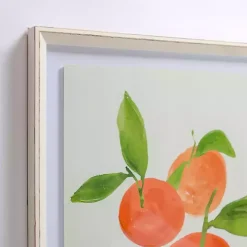 The Best Orange Framed Art Print